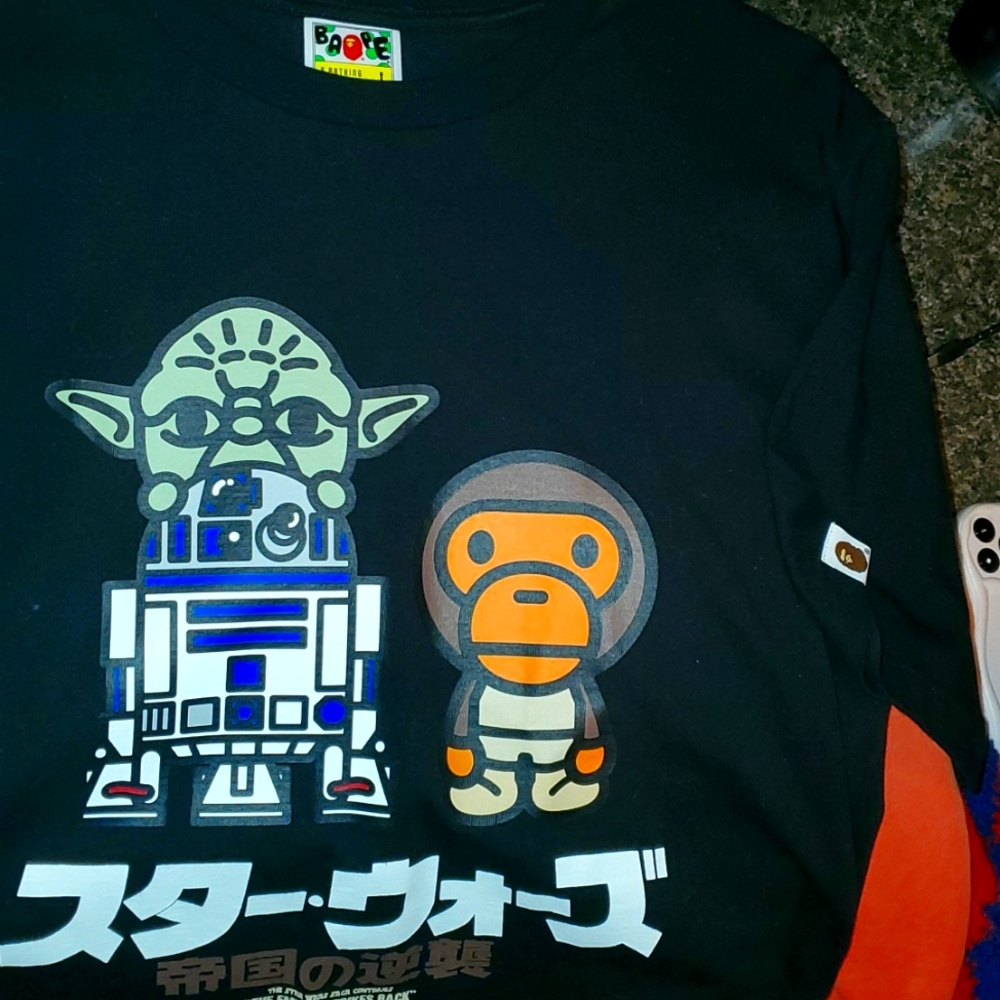 Star X Bape Tee RARE
